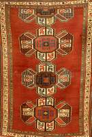 Schirwam, Russland, um 1900, Wolle auf Wolle, ca. 142 x 97 cm, Schätzwert: 2200.- EURO, EHZ: 3