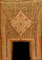 Satteldecke Senneh, Persien, um 1910, Wolle auf Wolle, ca. 175 x 135 cm, SchÄtzwert: 1800.- EURO, EHZ: 3, selten