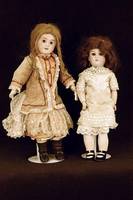 Puppe, Simon & Halbig, um 1902/03, fÜr den franz. Markt gemacht, Kurbelkopf, Masse- und HolzgliederkÖrper, Kugelglieder, braune Glasaugen, ...