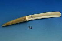 BriefÖffner, Elfenbein datiert 1888, schwere AusfÜhrung, L ca. 39 cm