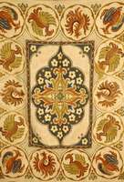 Textil, England, um 1880, ca. 160 x 121 cm, Schätzwert: 1400.- EURO, EHZ: 3, fleckig