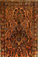 Sarogh (US Re-Import), Persien, um 1910, feine glanzreiche Korkwolle auf Baumwolle, ca. 122 x 64 cm, SchÄtzwert: 2300.- EURO, EHZ: 2, sehr guter ...
