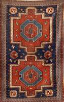 Shirwan, SÜdrußland Ostkaukasus Kuba-Gebiet , um 1900, Wolle auf Wolle, ca. 186 x 124 cm, SchÄtzwert: 2900.- EURO. EHZ: 4, außergewÖhnli ches ...