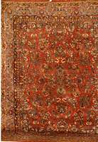 Sarogh US Reimport, Persien, um 1940, Wolle auf Baumwolle, ca. 310 x 244 cm, Schätzwert: 6500.- EURO, EHZ: 2-3. Schöner Re-Import umspi elt von ...