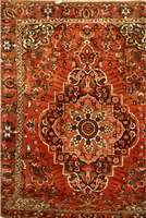 Bachtiar, Persien, ca. 60 Jahre, Wolle auf Baumwolle, ca. 361 x 264 cm, Schätzwert: 2200.- EURO, EHZ: 2-3. Schöne warme Täne zeich nen diesen ...