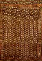 Tschaudor Antik, Turkmenistan, um 1870, Wolle auf Wolle, ca. 286 x 195 cm, Schätzwert: 5500.- EURO, EHZ: 4-5. Sog. Hauptteppich in Ty pischer G?l ...