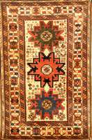Leshgi, Russland, ca. 50 Jahre, Wolle auf Wolle, ca. 163 x 107 cm, Schätzwert: 2200.- EURO, EHZ: 2. guter Erhaltungszustand, schöne Leshgi ...