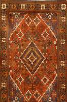Meymeh, Persien, ca. 60 Jahre, Wolle auf Baumwolle, ca. 203 x 125 cm, Schätzwert: 850.- EURO, EHZ: 3