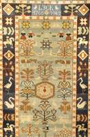 Jubelium Teppich datiert, Polen, um 1942, Wolle auf Baumwolle, ca. 193 x 107 cm, Schätzwert: 1800.- EURO, EHZ: 3