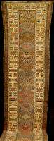 Schulaver, SÜdrußland Zentralkaukasus, Natu rfarben, 19. Jahrhundert antik, Wolle auf Woll e, ca. 358 x 78 cm, SchÄtzwert: 3400,- EURO Eh z: 3-4. ...