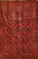 Belutsch, Persien, ca. 60 Jahre, Wolle auf Wolle, ca. 395 x 182 cm, SchÄtzwert: 1600.- EURO, EHZ: 3-4. Ein sehr Seltenes Maß fÜr ein ...