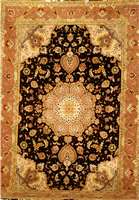 Täbriz fein, Persien, ca. 20 Jahre, Korkwolle mit Seide, ca. 240 x 168 cm, Schätzwert: 3900.- EURO, ca. 500.000 Kn/qm, EHZ: 2-3. Ausgezeichnete ...