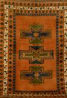 Kars, Türkei, ca. 40 Jahre, Wolle auf Wolle, ca. 210 x 157 cm, Schätzwert: 850.- EURO, EHZ: 2