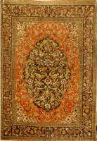 Hereke Seide, Türkei, um 1930, Reine Naturseide, ca. 140 x 100 cm, Schätzwert: 7500.- EURO, EHZ: 1-2. Hochfeiner Hereke in sc h?nen ...