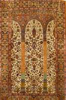 Kaiseri, Türkei, ca. 50 Jahre, Naturseide auf Baumwolle, ca. 189 x 124 cm, Schätzwert: 2900.- EURO, EHZ: 2. Guter Erhaltungszustand.
