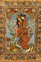 Sakini, Afghanistan, ca. 40 Jahre, flor seidig auf Seide, ca. 160 x 120 cm, Schätzwert: 1150.- EURO, EHZ: 2