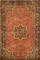 Ghom Kork fein, Persien, ca. 30 Jahre, Korkwolle mit Seide, ca. 220 x 140 cm, Schätzwert: 2900.- EURO, EHZ: 1-2. Ausgezeichn eter ...