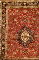Täbriz Alt, Persien, ca. 50 Jahre, Wolle auf Baumwolle, ca. 345 x 247 cm, Schätzwert: 2600.- EURO, EHZ: 3-4