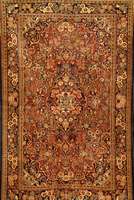 Keschan Alt, Persien, ca. 60 Jahre, Wolle auf Baumwolle, ca. 200 x 129 cm, Schätzwert: 1100.- EURO, EHZ: 3-4
