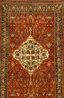 Farahan Antik, Persien, um 1900, Wolle auf Baumwolle, ca. 210 x 129 cm, Schätzwert: 8500.- EURO, EHZ: 2-3. Die feine Knüpfung und die feine Wolle ...