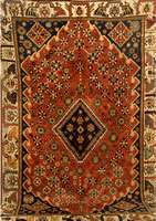 Ghaschgai, Persien, um 1920, Wolle auf Wolle, ca. 235 x 154 cm, SchÄtzwert: 2300.- EURO, EHZ: 3
