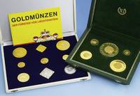 GoldmÜnzen, NeuprÄgung "Der FÜrsten von Liechtenstein", 1 Dukaten Carolus 1616, 1 Dukaten Josef-Johann Adam 1728, 1 Dukaten ...