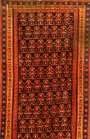Kelim Antik, Persien, um 1900, Wolle auf Wolle, ca. 765 x 136 cm, SchÄtzwert: 6900.- EURO, EHZ: 3. SchÖner Prachtvoller Kelim in se hr seltener ...