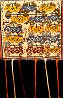 Shiraz-Gebiet Tasche, Persien, ca. 50 Jahre , Wolle auf Baumwolle, ca. 32 x 34 cm, SchÄtzwert: 850.- EURO, EHZ: 2 außergewÖhnlich e zeichnung ...