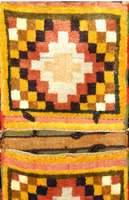 Gabbeh Doppeltasche, Persien, um 1910 antik , Wolle auf Wolle, ca. 93 x 44 cm, Schätzwert: 1400.- EURO, EHZ: 2, seltenheit das Gabbeh?s in form von ...