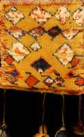 Gabbeh Tasche Lori, Persien, um 1900, Wolle auf Wolle, ca. 36 x 32 cm, SchÄtzwert: 1100.- EURO, EHZ: 2. Antik. Äußerst seltene Gabbeh Ta sche.