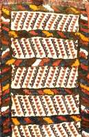 LÖffeltasche Ghaschgai, Persien, um 1910, Wolle auf Wolle, ca. 43 x 28 cm, SchÄtzwert: 950.- EURO, EHZ: 2-3 (Guter Erhaltungszustand)
