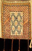 Ghaschgai Tasche Antik, Persien, um 1900, Wolle auf Wolle, ca. 74 x 32 cm, EHZ: 2. Antik e Tasche in einem ausgezeichneten Erhaltungszu stand. Reine ...