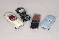 Konvolut 12 Modellautos, 2. HÄlfte 20. Jh. z.T . spÄter, bestehend aus: Chevrolet Corvette, 1957; Ford Capri, 1969-74; ; Mercedes 180; Jaguar SS ...