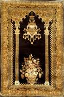 Ghom Seide, Persien, ca. 60 Jahre, reine Naturseide, ca. 215 x 138 cm, SchÄtzwert: 3400.- EURO, ca. 850.000 Kn/qm, EHZ: 1-2. Glan zreicher ...