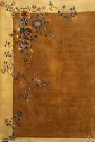 China Antik, um 1900, Wolle auf Baumwolle, ca. 290 x 245 cm, SchÄtzwert: 5900.- EURO, EHZ: 3. Altersbedingt sehr gut erhalten. SchÖn er und ...