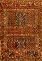 Engsi Antik, Turkmenistan,um 1890, Wolle au f Wolle, ca. 162 x 126 cm, SchÄtzwert: 2800.- EURO, EHZ: 4. Interesannter und SammelwÜrdiger ...
