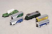 Konvolut MÄrklinzugpackungen, Spur HO, 2. HÄlfte 20. Jh., Nr. 84420, 84189 und 4784, WerbegÜterwagen, alle im orig. Karton, fast unbespielt, ...