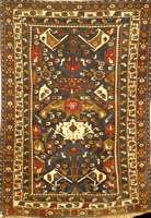 Bidjov, Ostkaukasus Südrussland-Schirwangebi et, 19. Jahrhundert antik, Naturfarben, Wolle auf Wolle, ca. 146 x 105 cm, Schätzwert: 3500. - EUR, ...