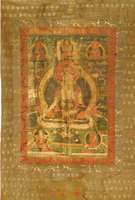 Thanka, Tibet, um 1800, Wachspapier, ca. 116 x 73 cm, Schätzwert: 2200.- EURO, EHZ: 4, Museal