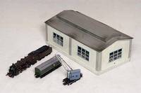 Personenzug, MÄrklin, 2. HÄlfte 20. Jh., Spur HO, Dampflok mit Tender Nr. 3111, dazu versch. Personenwagen, Nr. 4144, 4039, 4004 und 4005, diese ...