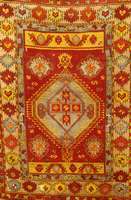 Anatol, TÜrkei, um 1920, Wolle auf Wolle, ca. 160 x 114 cm, SchÄtzwert: 980.- EURO, EHZ: 3. Kleines Loch.