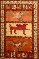 Sumakh, Azerbaijan, ca. 40 Jahre, Seide auf Baumwolle, ca. 190 x 123 cm, Schätzwert: 1400.- EURO, EHZ: 2