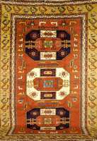Azerbaidjan, ca. 60 Jahre, Wolle auf Baumwolle, ca. 324 x 217 cm, SchÄtzwert: 2200.- EURO, EHZ: 2-3, Kaukasische Zeichnung