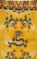 Tibet Maden, um 1920, Wolle auf Baumwolle, ca. 152 x 77 cm, SchÄtzwert: 1200.- EURO, EHZ: 2-3, schÖne Farbkompositionen