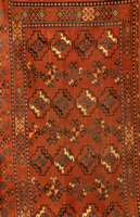 Ersari Antik, Turkmenistan, um 1900, Wolle auf Wolle, ca. 160 x 87 cm, SchÄtzwert: 2100.- EURO, EHZ: 3-4