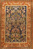 Hereke Seide, TÜrkei, ca. 30 Jahre, reine Naturseide, ca. 77 x 52 cm, SchÄtzwert: 1900.- EURO, EHZ: 2. Sehr guter Zustand. Glanzreiche ...