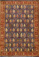 Hereke Seide, TÜrkei, ca. 30 Jahre, reine Naturseide, ca. 88 x 63 cm, SchÄtzwert: 2100.- EURO, EHZ: 2. Glanzreiche Seide, signiert.