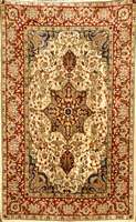Hereke Seide sign., TÜrkei, ca. 40 Jahre, reine Naturseide, ca. 100 x 62 cm, SchÄtzwert: 2400.- EURO, EHZ: 2. Gute und feine Meisterlic he ...