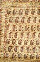 Keschan, Persien, ca. 40 Jahre, Wolle auf Baumwolle, ca. 323 x 225 cm, Schätzwert: 2900.- EURO. Ehz: 3. Schöne hellblaue Botehs b elegen den ...