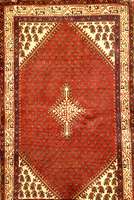 Sarogh Mir, Persien,ca.30 Jahre, Wolle auf Baumwolle, ca. 207 x 130 cm, SchÄtzwert: 580.- EURO. Sehr guter Erhaltungszustand.